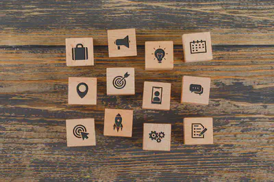 image with icons of loud speakers